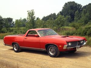 Ford Ranchero GT Sedan-Pickup 1971 года